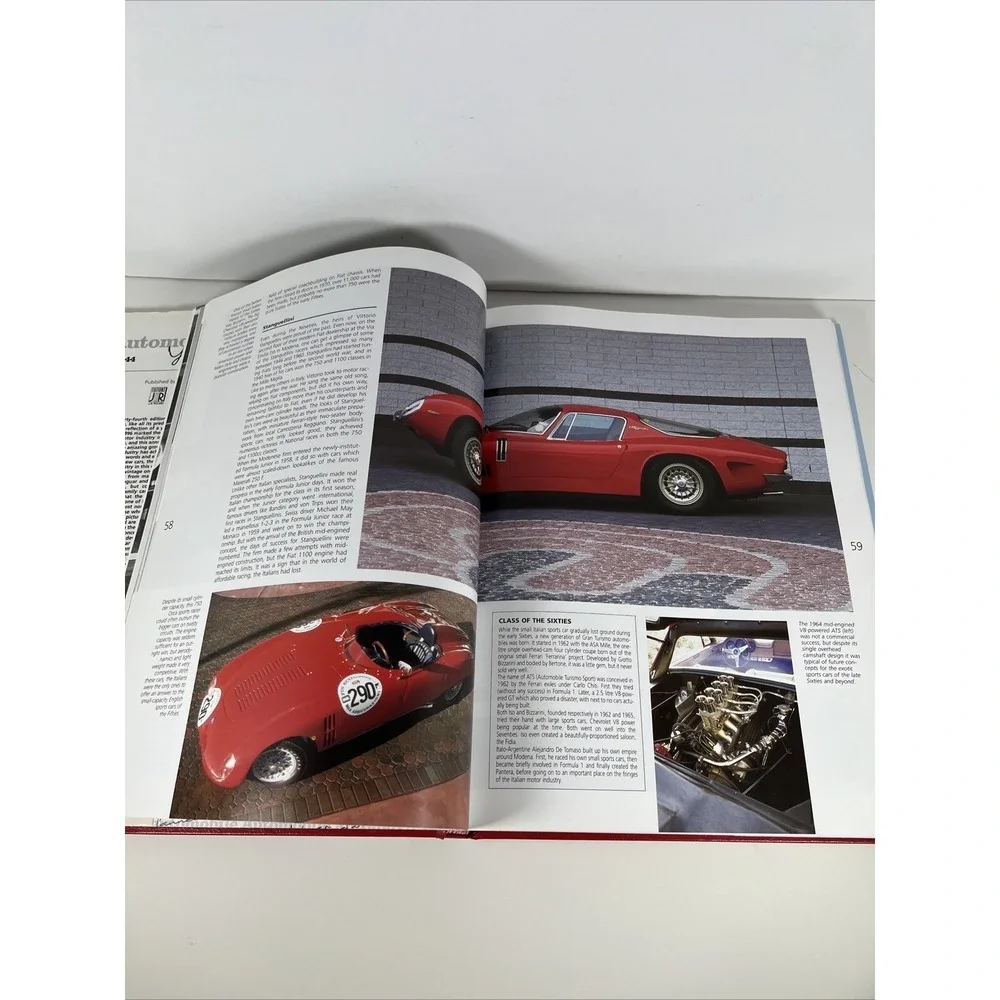 AUTOMOBILE YEAR #44 1996/97, EDITIONS JR‎ SWITZERLAND, NEW HARDBACK DUST JACKET
